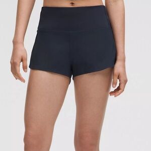 Speed Up High-Rise Lined Short 2.5" Navy Size 2 Women’s Athletic Shorts Trendy
